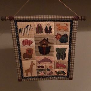 Noah’s Ark Quilted Wall Hanging